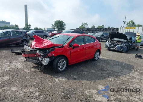 2018 Chevrolet Cruze Lt Auto from USA, damaged, VIN 3G1BE6SM5JS654430